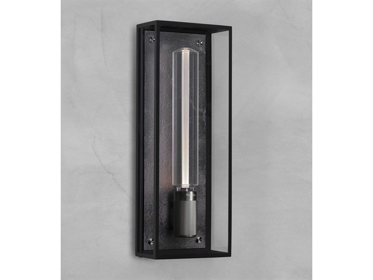 Buster + Punch Caged Outdoor Wall Light Gun Metal 2