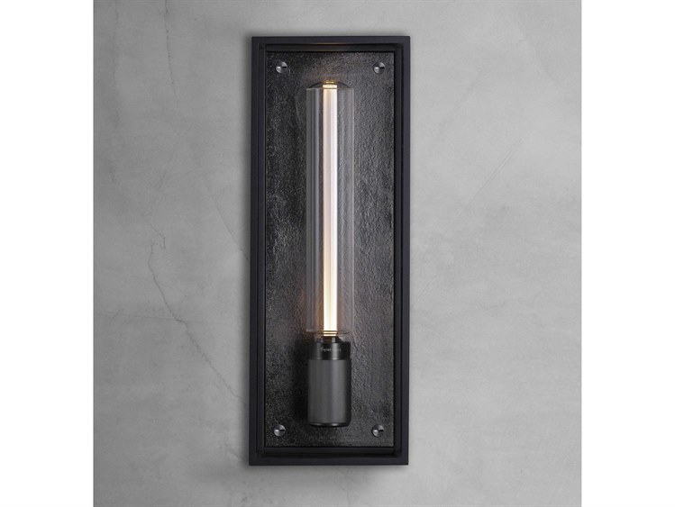 Buster + Punch Caged Outdoor Wall Light Gun Metal 3