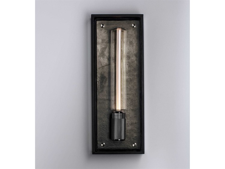 Buster + Punch Caged Outdoor Wall Light Gun Metal 4