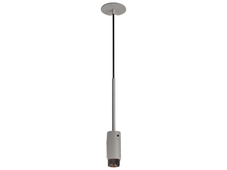 Buster + Punch Exhaust 1-Light Smoked Bronze Gray Cylinder Mini Pendant