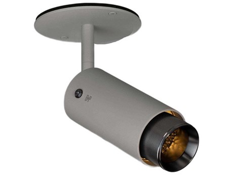 Buster + Punch Exhaust 1-Light Gun Metal Gray Cylinder Spot Light