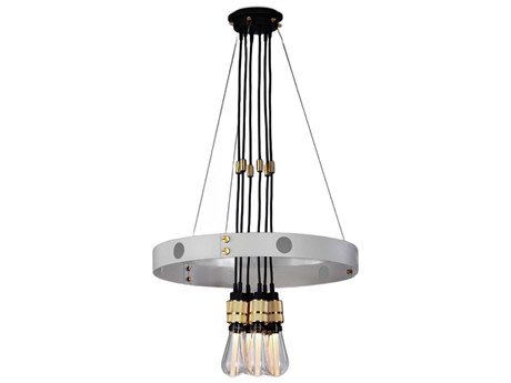 Buster + Punch Hero 6-Light Brass Pendant