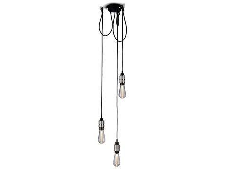 Buster + Punch Hooked 3-Light Steel Mini Pendant