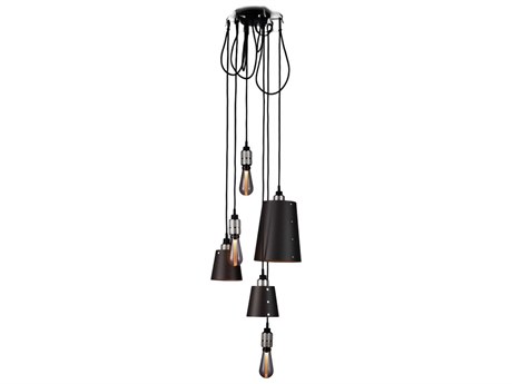 Buster + Punch Hooked 6-Light Steel Black Mini Pendant