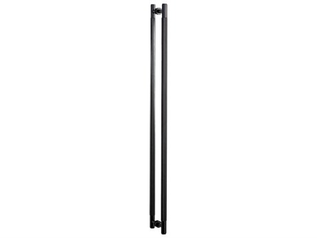 Buster + Punch Black Double-Sided Cross Closet Bar