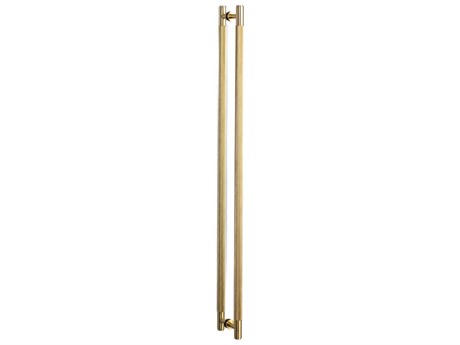 Buster + Punch Brass Double-Sided Cross Closet Bar