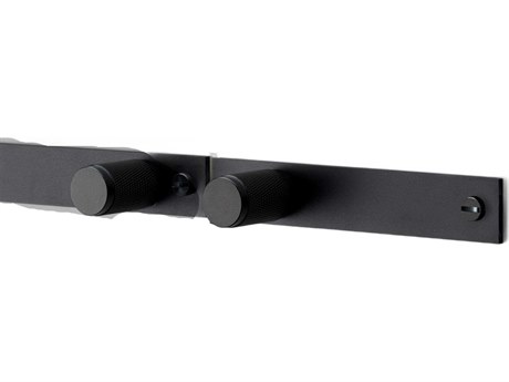 Buster + Punch Black Cross Plated Furniture Knob