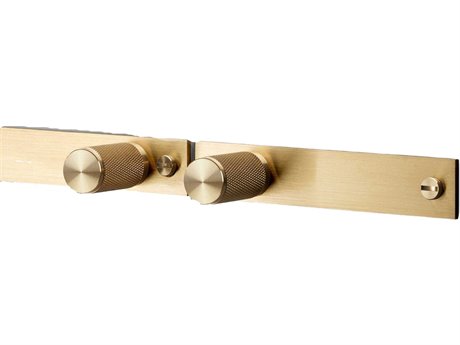 Buster + Punch Brass Cross Plated Furniture Knob