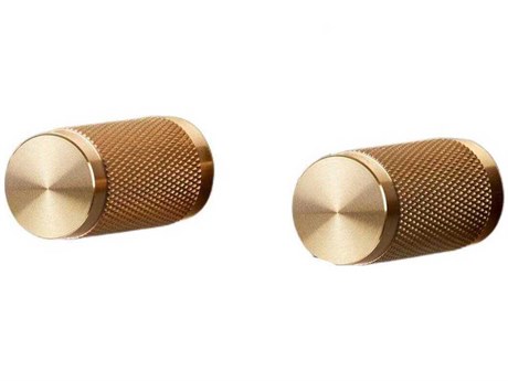 Buster + Punch Brass Cross Furniture Knob