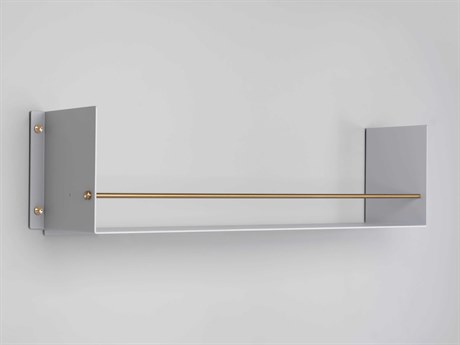 Buster + Punch Brass Girder Kitchen Shelf