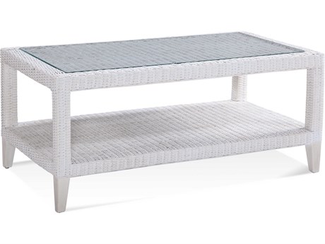 Braxton Culler Long Beach Rectangular Glass Coffee Table