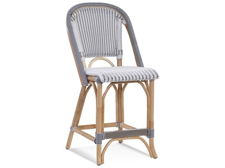 Braxton Culler Pier Point Rattan Natural Counter Stool