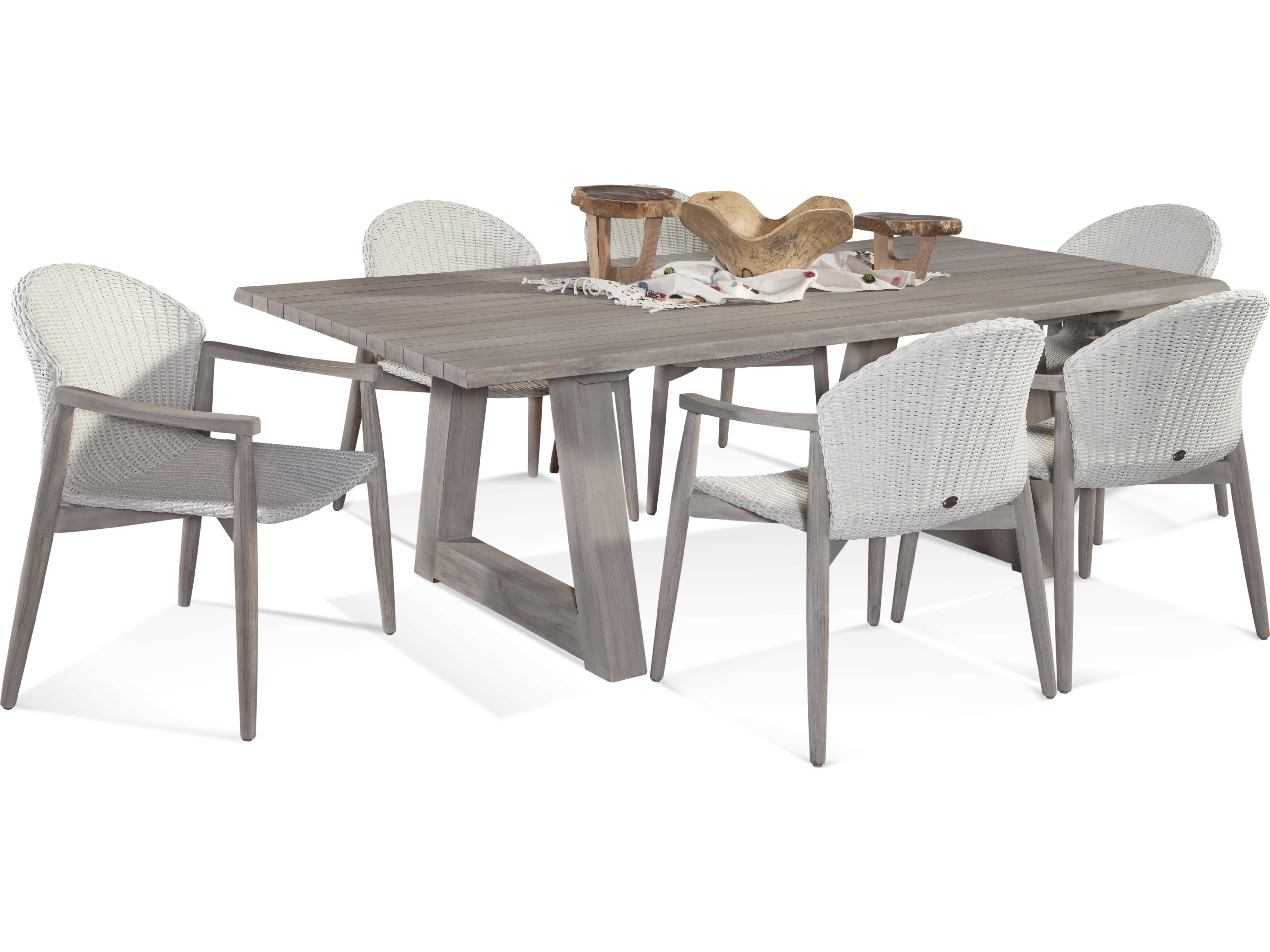Braxton Culler Sag Harbor Driftwood 102'' Wide Rectangular Dining Table