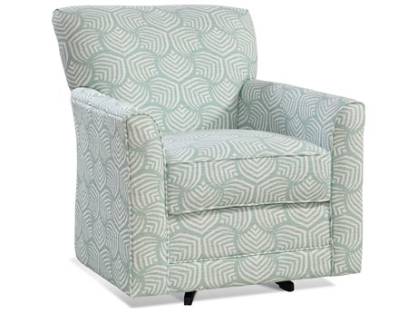 Braxton Culler Buckley Swivel Fabric Accent Chair