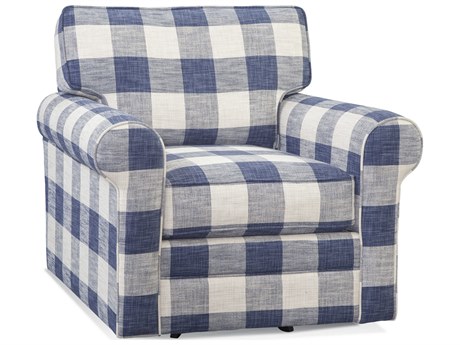 Braxton Culler Bedford Swivel Fabric Club Chair