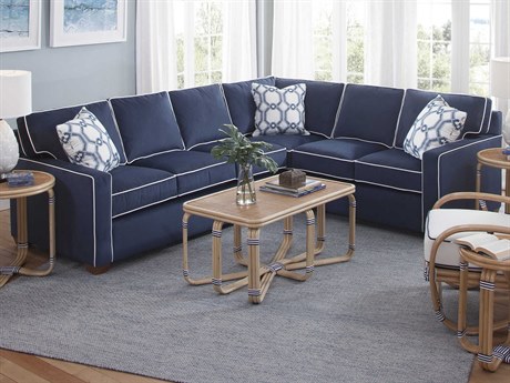 Braxton Culler Gramercy Park Upholstered Sectional Sofa with Sleeper