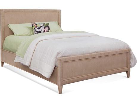 Braxton Culler Sabal Bay Beige Rattan Twin Panel Bed