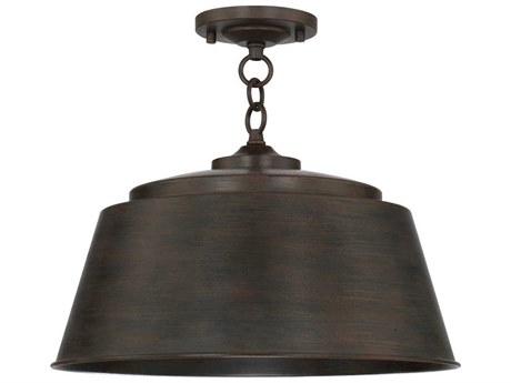 Capital Lighting Tybee 1-Light Nordic Grey Empire Pendant