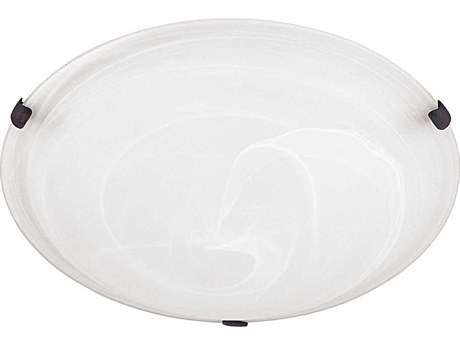 Capital Lighting 2-Light Multiple Es White Glass Bowl Flush Mount