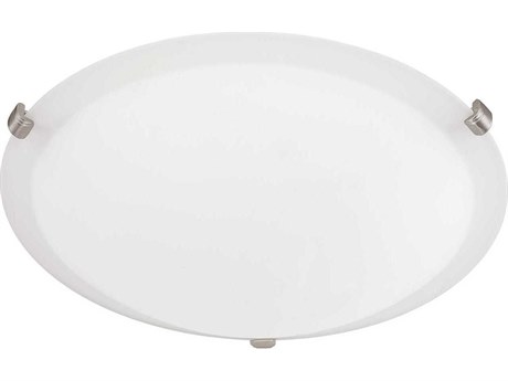 Capital Lighting 2-Light Multiple Es White Glass Bowl Flush Mount