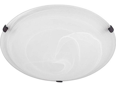 Capital Lighting 3-Light Multiple Es White Glass Bowl Flush Mount