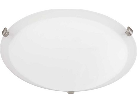 Capital Lighting 3-Light Multiple Es White Glass Bowl Flush Mount