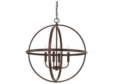 Capital Lighting Hartwell 4-Light Bronze Pendant