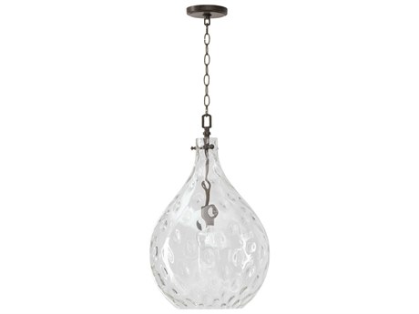 Capital Lighting Bristol 1-Light Farm House Brown Glass Globe Pendant