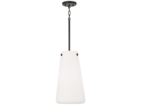 Capital Lighting Averitt 1-Light Matte Black Mini Pendant