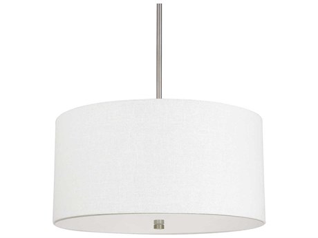 Capital Lighting Loft 4-Light Matte Nickel Drum Pendant