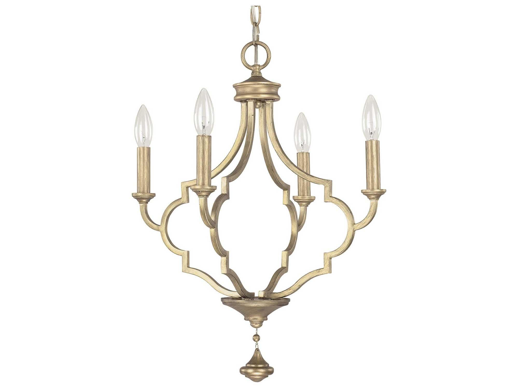 Capital Lighting Quinn Brushed Gold FourLight 18'' Wide Mini