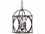 Capital Lighting French Oak 4-light 12'' Wide Mini Chandelier  C24521FO