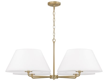 Capital Lighting Parson 4-Light Matte Brass Chandelier