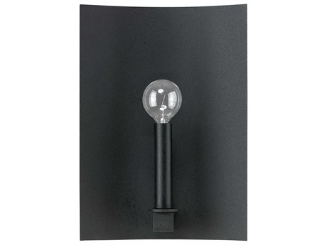 Capital Lighting Pearson 1-Light Black Iron Wall Sconce