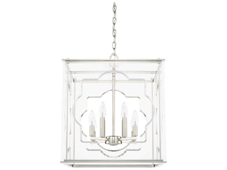 Capital Lighting Polished Nickel Eight Lights 18 Wide Mini Capital Lighting Polished Nickel Eight Lights 18 Wide Mini Chandelier