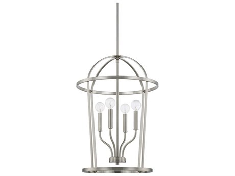 Capital Lighting Greyson 4-Light Brushed Nickel Pendant