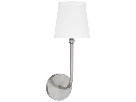 Capital Lighting Dawson 1-Light Brushed Nickel Wall Sconce