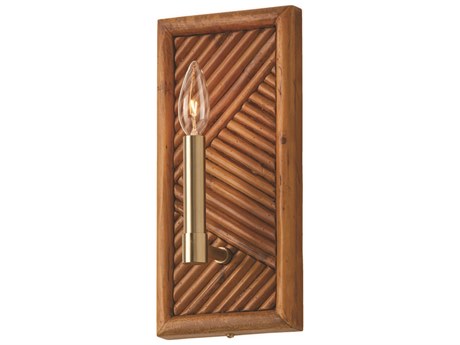 Capital Lighting Soleil 1-Light Matte Brass Wall Sconce