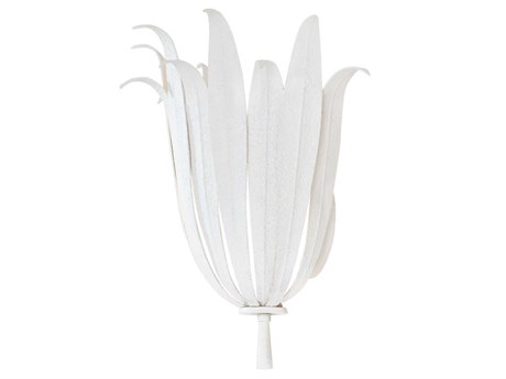 Capital Lighting Eden 1-Light Textured White Wall Sconce