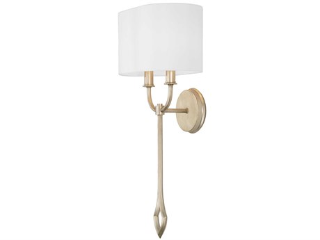 Capital Lighting Claire 2-Light Brushed Champagne Gold Wall Sconce