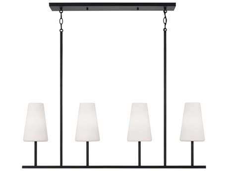 Capital Lighting Averitt 4-Light Matte Black Island Pendant