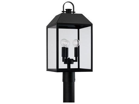 Capital Lighting Nelson 3-Light Outdoor Post Light