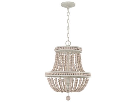 Capital Lighting Handley 3-Light Sand Dollar Brown Candelabra Chandelier