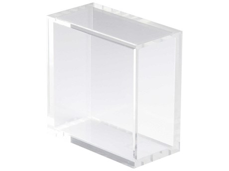 Cyan Design Clear Square Acrylic Pedestal