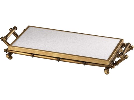 Cyan Design Gold Bamboo Serving Tray