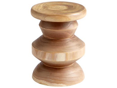Cyan Design Summer Walnut Brown Accent Stool