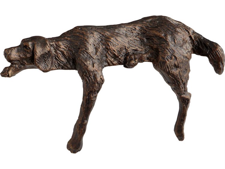 Photos - Other Decoration Inch Cyan Design Bronze Lazy Dog Sculpture 06234 