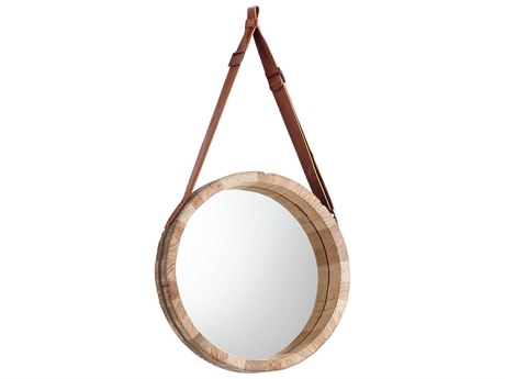 Cyan Design Canteen Black Forest Grove Round Wall Mirror