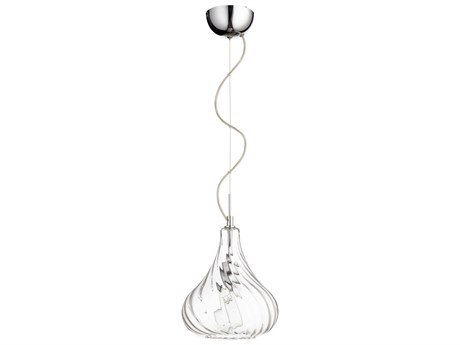 Cyan Design Winding One 1-Light Chrome Mini Pendant