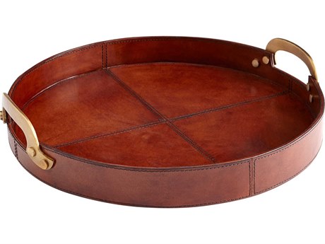 Cyan Design Tan Bryant Serving Tray